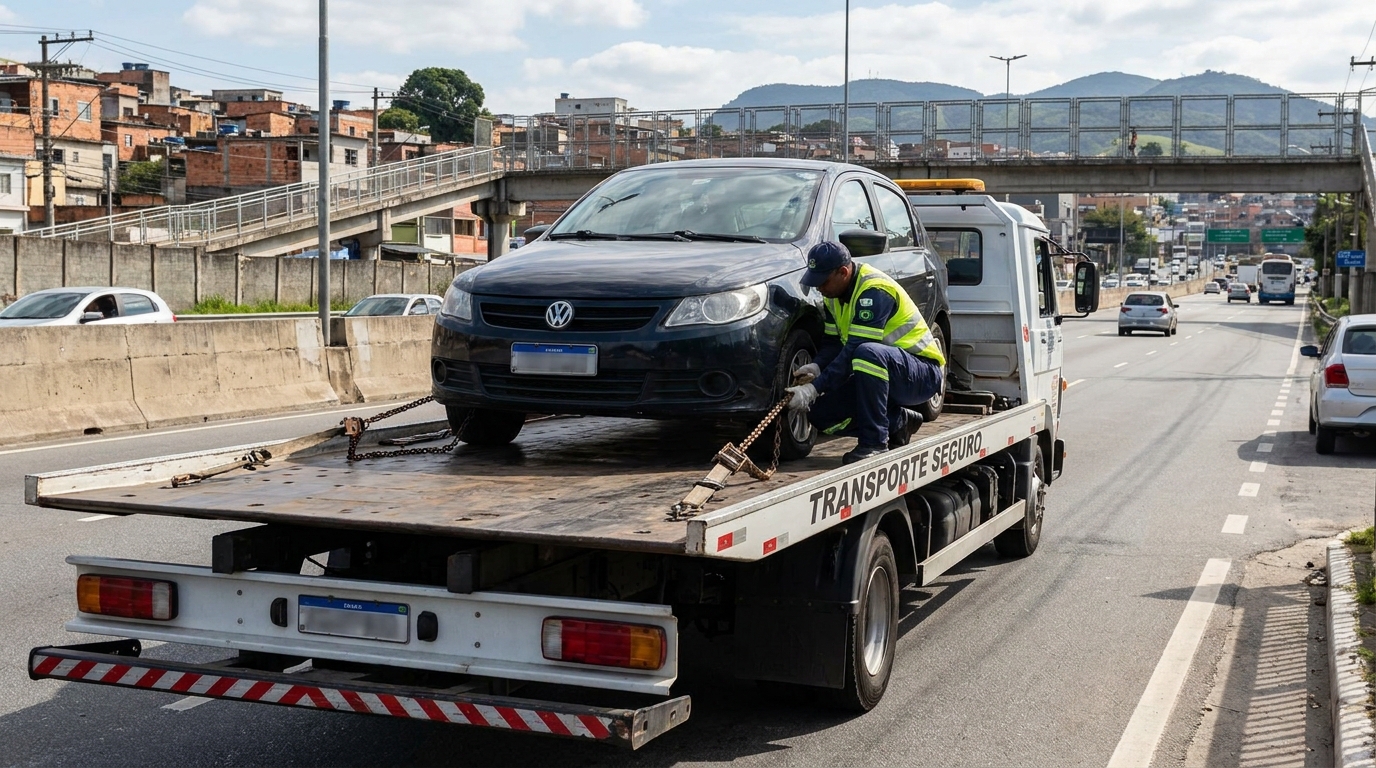 Logística para Veículos Parados no Bodocó, Betim‑MG